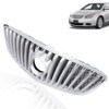 G-PLUS Front Upper Bumper Grille Grill Chrome Compatible with 2010-2013