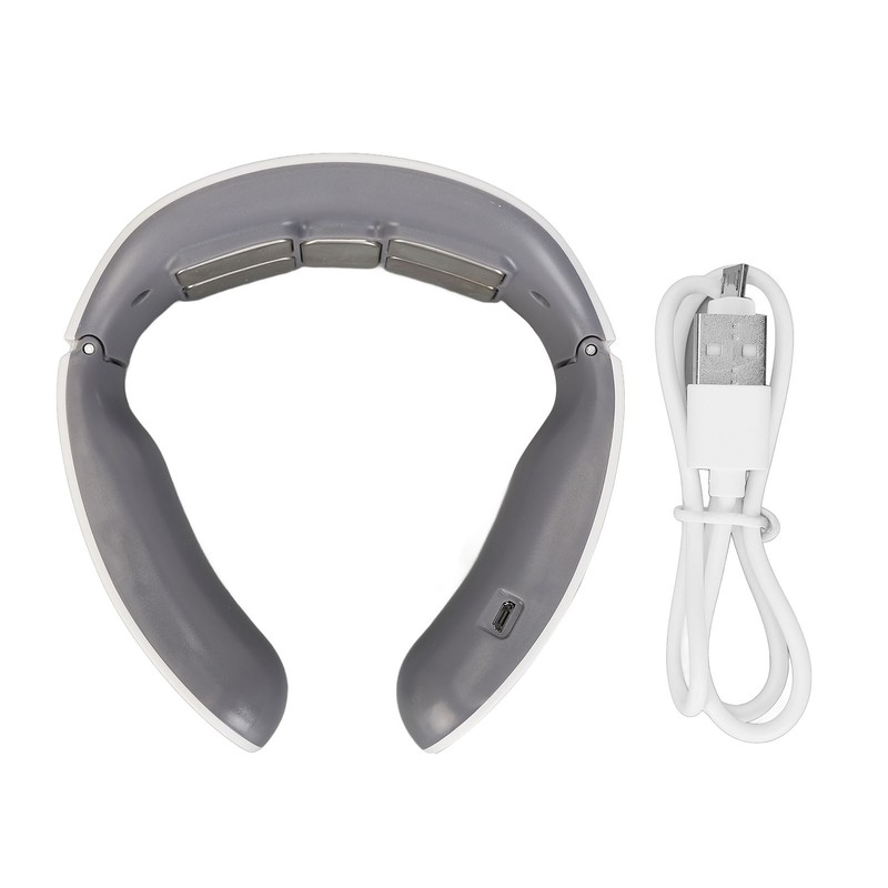 Electric Pulse Neck Massager Smart Pulse Vibration 6 Modes 9