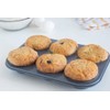 U-COOK Muffin Tin Quality Non Stick Trays 6 Hole Baking