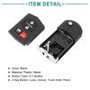 ACROPIX 4 Button Smart Remote Key Fob Keyless Shell Case