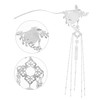 BIUDECO Retro Vintage Hair Stick Tassel Hairpin Ancient Style Elegant