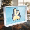 Mr. & Mrs. Panda Hugging Penguin Shake Frame - Gift,