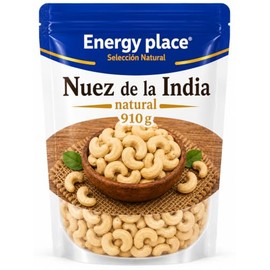 Nuez de la India Natural sin sal, 910 g Energy place