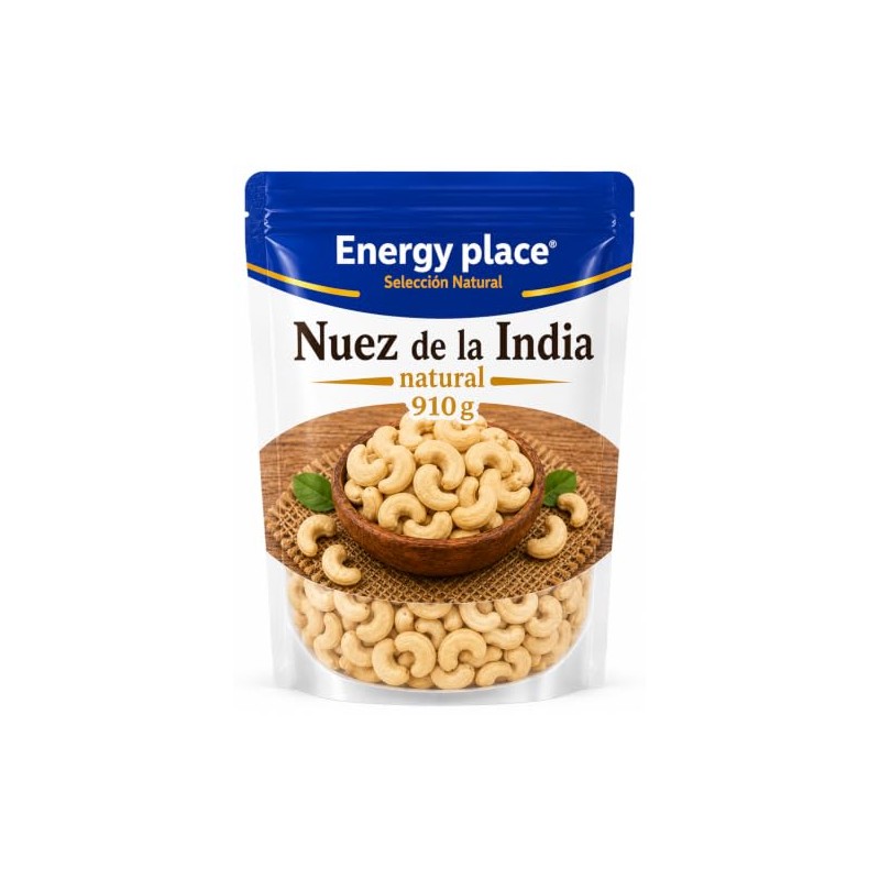 Nuez de la India Natural sin sal, 910 g Energy