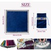 Tarot Cloth Velvet Tarot Tablecloth with Bag Witch Divination Moon