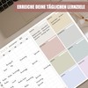 BIROYAL Weekly Planner Pad Student A4 (50 Sheets), Study Essentials,