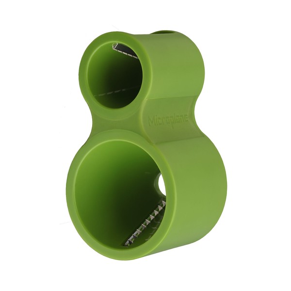 Microplane Spiral Cutter - Zoodle Spiralizer, Vegetable Spirals - Green