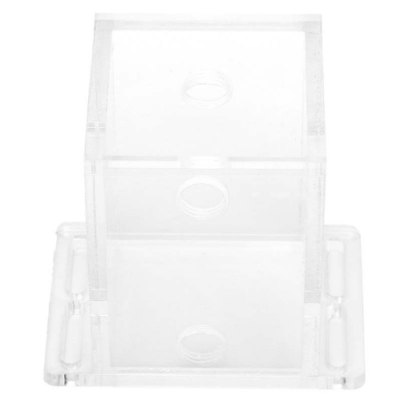 Acrylic Water Tank GQSXT3 Fully Transparent 3 Holes Water Cooler