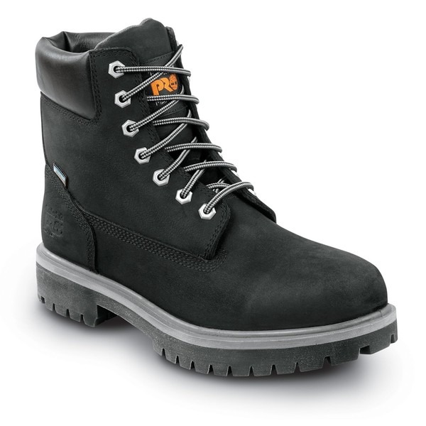 Timberland PRO 6IN Direct Attach Men's, Black Nubuck/Gray, Soft Toe,