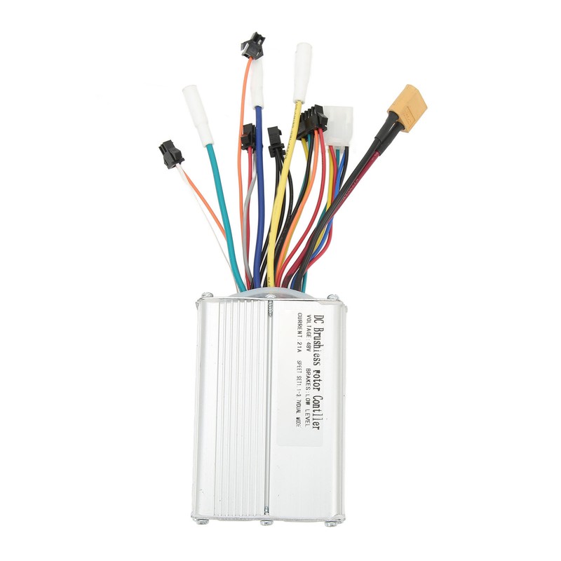 48V Brushless Motor Controller 21A Sensitive Control Aluminum Alloy DC