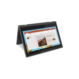 Lenovo 300e 11.6" Touchscreen Netbook, Windows 10, Intel Quad-Core N5030, 8GB RAM, 128GB SSD, Black (Renewed)