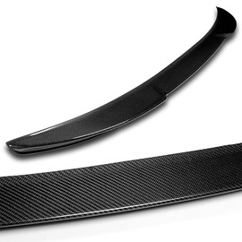 HYPERSPEED Real Carbon Fiber Trunk Spoiler Wing Lip kit Rear Lip kit V-Style Fit for 2019 2020 2021 2022 Toyota Avalon Sedan 4-DR, Car Mods Exterior Accessories, Automotive Replacement Parts Assembly