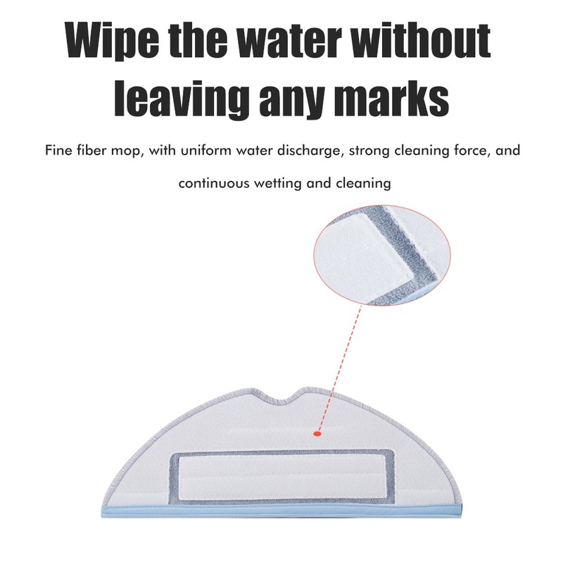 Pack of 6 Wipes Accessories Compatible for Roborock S7 S7