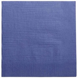 Duni napkin no. 154672, tissue, dark blue, 4-ply, 1/4-fold, 40 x 40 cm, pack of 50