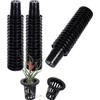 WOYAODONG 100 Pcs 2 inch Net Pots Hydroponics Supplies Cups,Garden