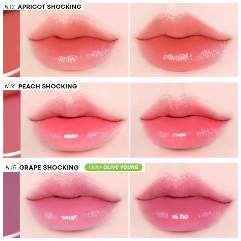 TONYMOLY Perfect Lips Shocking Lip Tint 4g, Color:S01 Orange Shocking