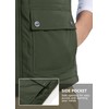 MAGCOMSEN Winter Vest Mens Vests Outerwear Sleeveless Jacket Mens Yellowstone