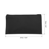 PATIKIL Waterproof Zipper Bag Faux Leather Small Compact Invoice Bank