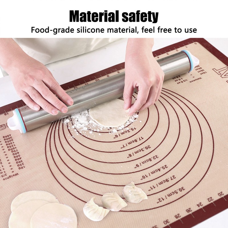 Silicone Glass Fiber Baking Pan Mat Kneading Mat Baking Sheet