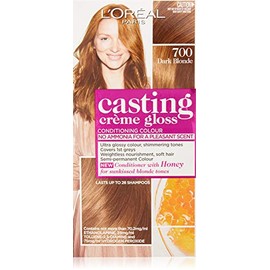 L'Oreal Paris Casting Crème Gloss Semi-Permanent Hair Colour - 700 Dark Blonde (Ammonia Free)