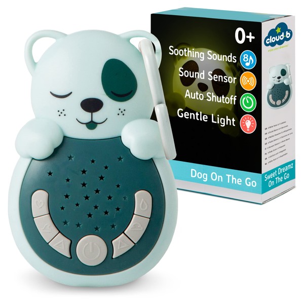 Cloud b Travel Comforting Sound Machine with Calming Light, 4