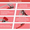 2025 Upgraded Ratcheting Table Clamp, Quick Track Saw Clamps Ratchet