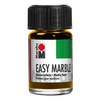 Marabu Easy Marble Jar with Dropper Cap, Paint, Medium Yellow,