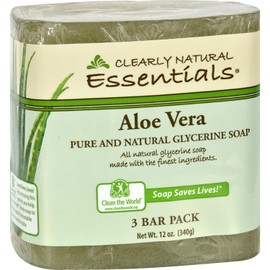 Pure & Natural Glycerine Soap; Aloe Vera