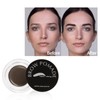 Boobeen Eyebrow Stencil Kit, Waterproof Eyebrow Pomade Gel, Defines Brow