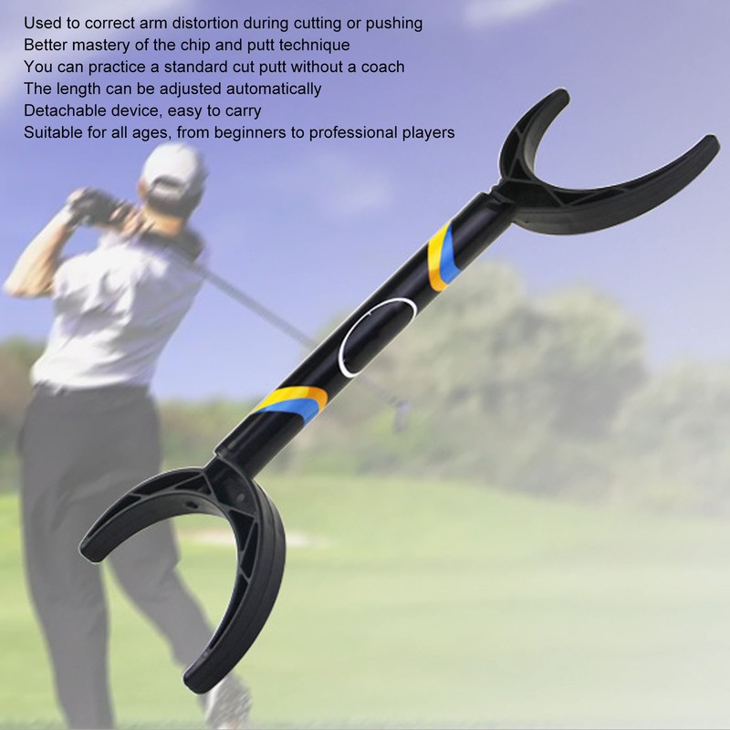 Golf Swing Correcting Trainer Plastic Adjustable Length Golf Posture Correction