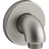 KOHLER 22172-BN Purist Stillness Wall-Mount Supply Elbow with Check Valve