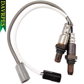 DAVRPES 2 piezas 234-9038+234-4380 Sensor de relación de combustible de aire ascendente 1 sensor de oxígeno descendente para Nissan 2010 Rogue 2.5L l4 Exc. Calif, 2009 Cube 1.8L, 08-09 Versa 1.8L, 08-12 Sentra 2.0L 2.5L
