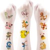 20PCS Cute Monster Temporary Tattoos Stickers Cute Cartoon Waterproof Temporary