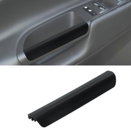 Jerbor Black Interior Armrest Front Pull LH Door Handle Grab Trim Fit for Ford Escape 2013-2019