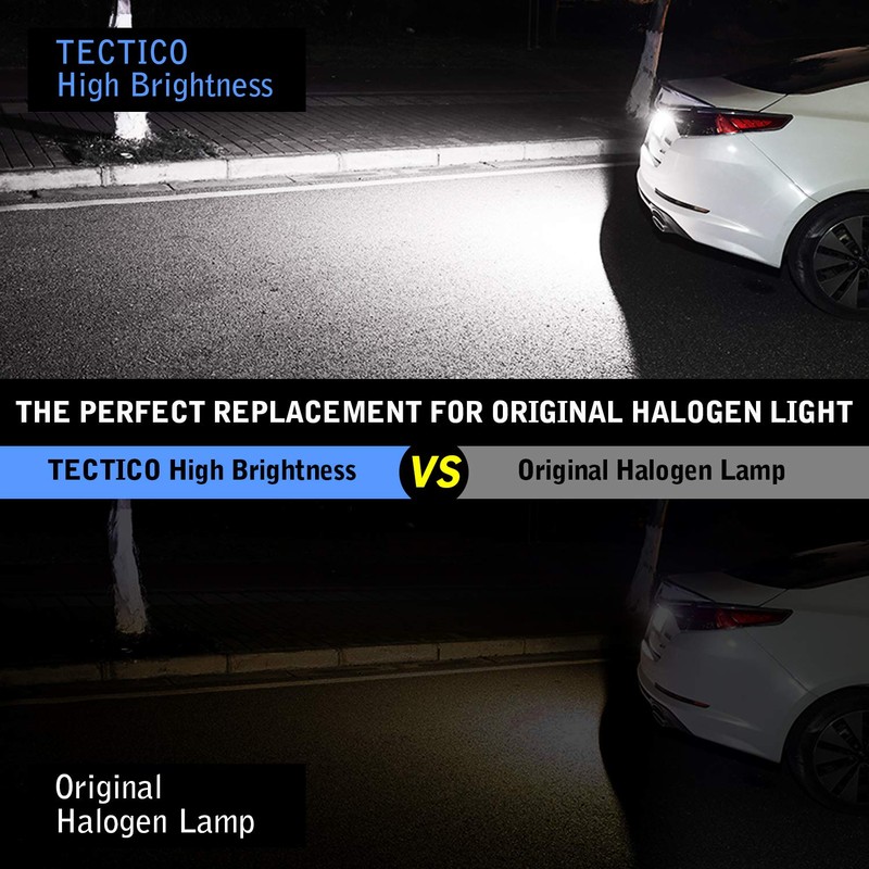 TECTICO 2 x SMD Ultra White LED Number Plate Light