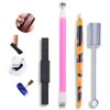 SILPECWEE 4pcs Nail Magnet Tool Set Magnet Plate Wand Board