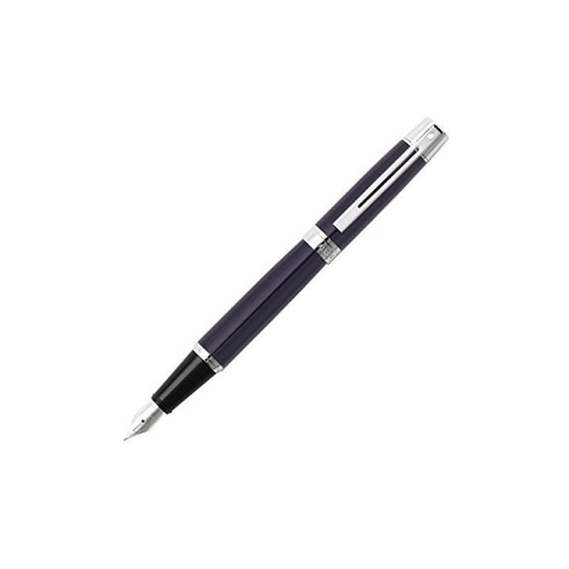 SHEAFFER シェーファー 万年筆 F 細字 300 グロスブルー N0932840 正規輸入品