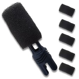Qblahip For Polaris Pool Cleaner 280, 3900 Sport, 380, 360, 180 Replacement Tail Scrubber Sweep Pro with Scrubber, 1x Tail Sweep Pro with 6x Foam Scrubber for Polaris Three Wheel Pressure Cleaners