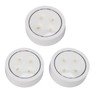 3Pcs Remote Control LED Light ABS Night Lamp Home Decoration