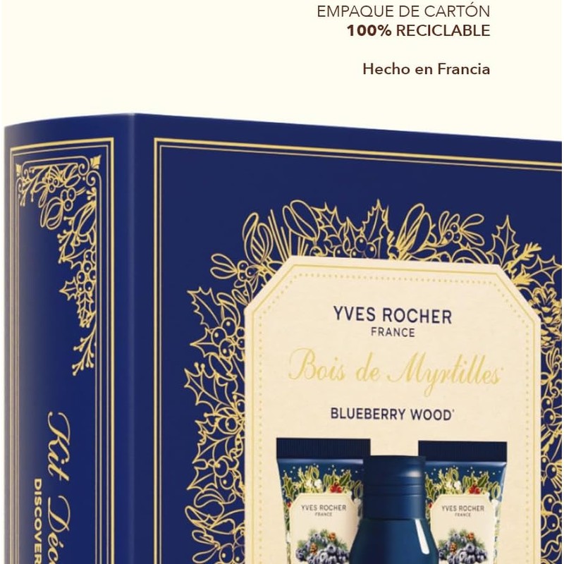 Kit Corporal Arándanos Azules Yves Rocher – 3 en 1