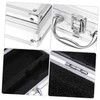 WHAMVOX Aluminum Tool Box Portable Hard Shell Carrying Case with