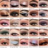 Single Eyeshadow Makeup, Mauve Green Blue Powder Shimmer Eye Shadow