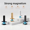 PANALI Magnetic Door Stopper,New Update Hidden Retractable Powerful Magnetic Door