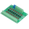 Optical Isolation Module 24V to 5V 8 Channel Optocoupler PLC