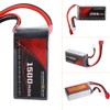 ENGPOW 11.1V 1500mAh 25C Rechargeable Lithium LiPo Battery for RC