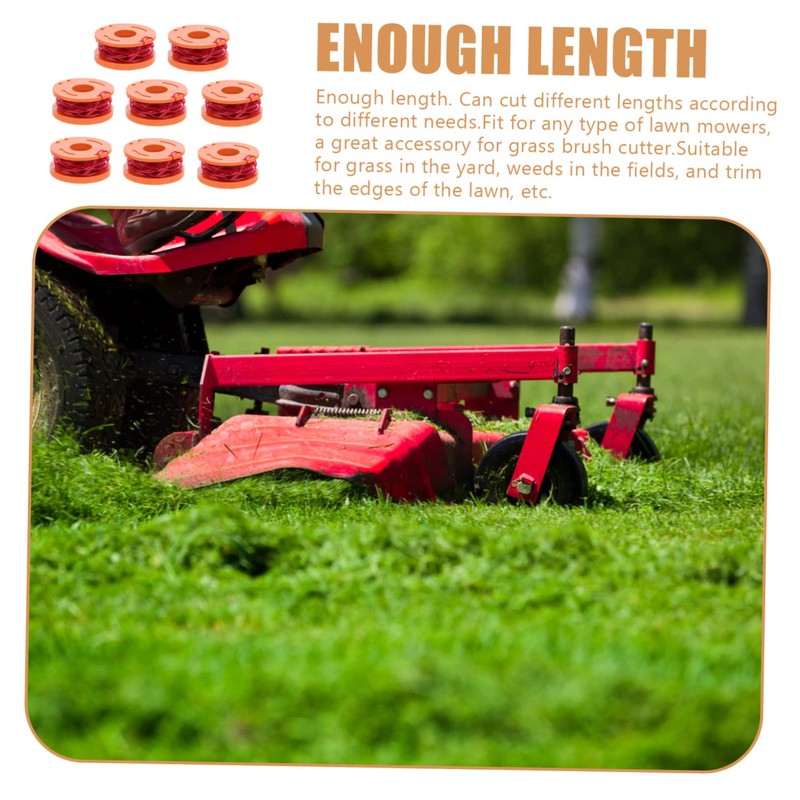 ORFOFE 2sets Durable Mowing Trimmer Rope Eater String for Gas/Electric