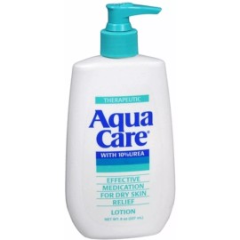 Aqua Care Therapeutic Medication for Dry Skin Relief Lotion with 10% Urea 8 Oz