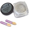 The Edge Nails Silver Glitter Powder with Applicator 1 Count
