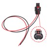 MOTOALL Fit for Chrysler Dodge Ignition Coil Connector Pa66-gf15 5149168AI