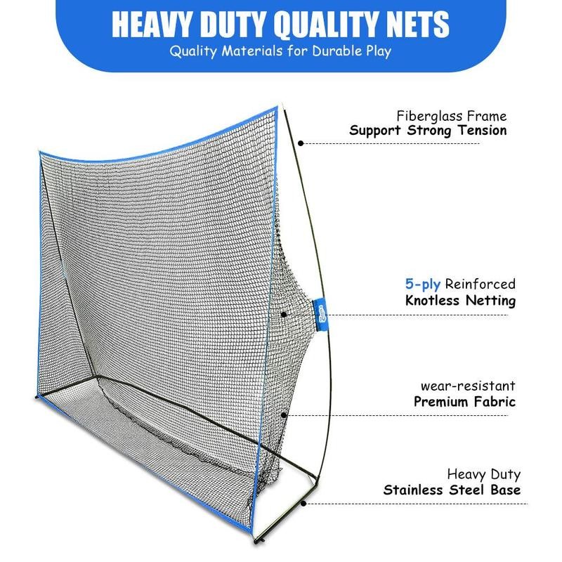 Golf Practice Net - Surface Wall (10ft x 7ft) -